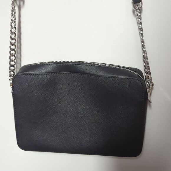 Michael Kors Black And Silver Bag - Picture 5 of 8